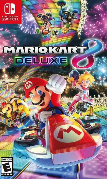 Carátula de Mario Kart 8 Deluxe