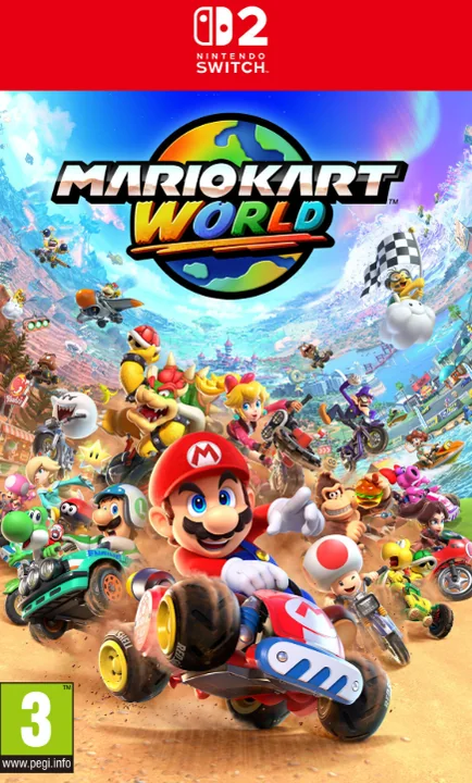 Carátula de Mario Kart World