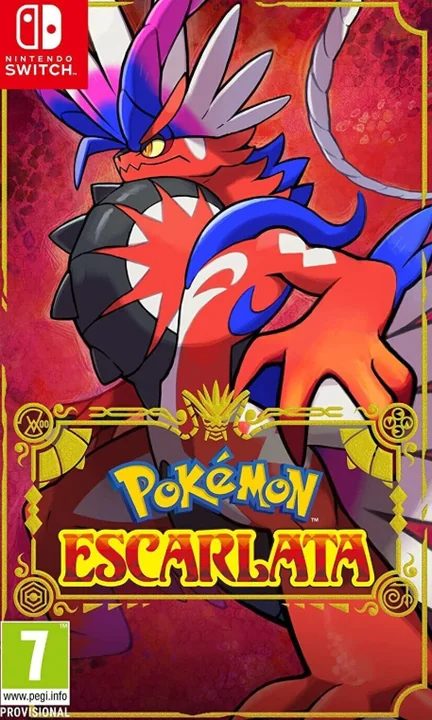 Carátula de Pokémon Scarlet